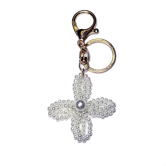 Diamant - Handmade Pearl Purse Charm